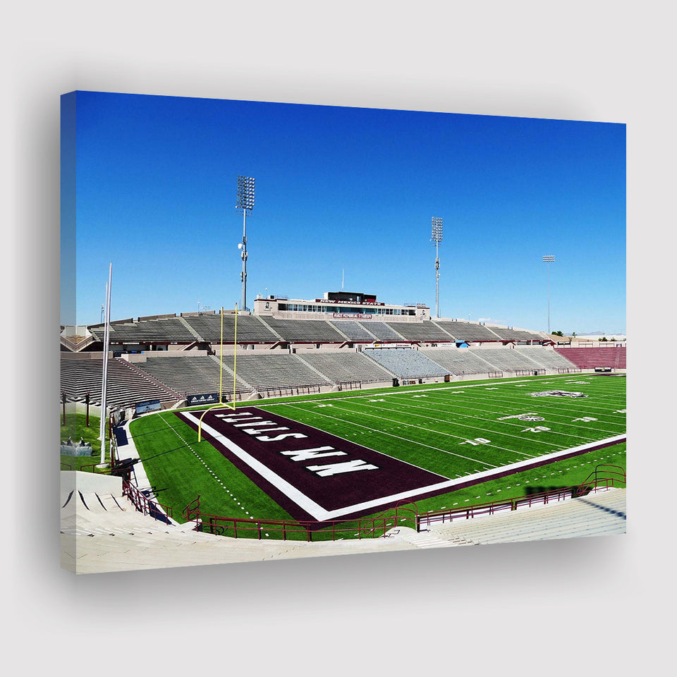New Mexico State Aggies Wall Art Aggie Memorial,Sport Stadium Art Prints, Fan Gift, Wall Decor