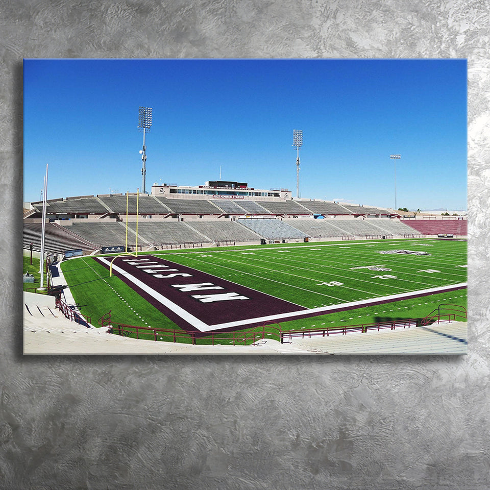 New Mexico State Aggies Wall Art Aggie Memorial,Sport Stadium Art Prints, Fan Gift, Wall Decor