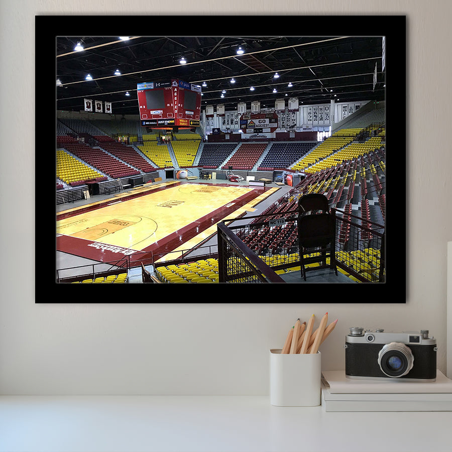 New Mexico Wall Art Pan American Center Stadium Art Prints,Sport Stadium Art Prints, Fan Gift, Wall Decor