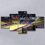 New Mexico Wall Art Pan American Center Stadium Canvas Prints,Multi Panels,Sport Stadium Art Prints, Fan Gift