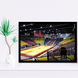 New Mexico Wall Art Pan American Center Stadium Art Prints,Sport Stadium Art Prints, Fan Gift, Wall Decor