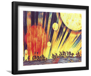 New Planet By Konstantin Yuon-Canvas art,Art Print,Frame art,Plexiglass cover