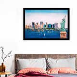 New York City Skyline Framed Wall Art - Framed Prints, Art Prints, Print for Sale, Painting Prints