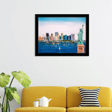 New York City Skyline Framed Wall Art - Framed Prints, Art Prints, Print for Sale, Painting Prints