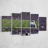 New York Giants Stadium Canvas Prints MetLife Stadium Wall Art,Multi Panels,Sport Stadium Art Prints, Fan Gift
