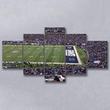 New York Giants Stadium Canvas Prints MetLife Stadium Wall Art,Multi Panels,Sport Stadium Art Prints, Fan Gift