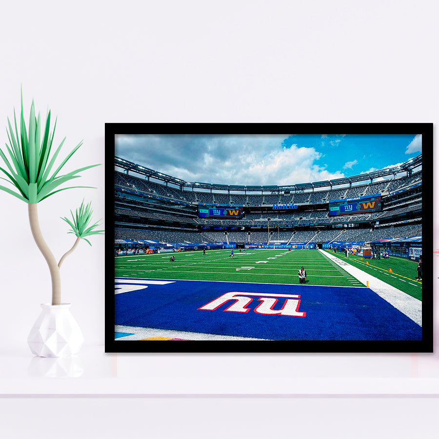 New York Giants Wall Art Metlife Stadium Art Prints,Sport Stadium Art Prints, Fan Gift, Wall Decor