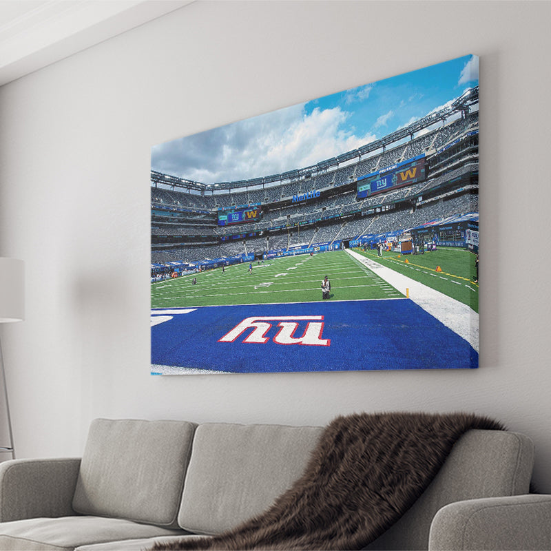 New York Giants Wall Art Metlife Stadium Canvas Prints,Sport Stadium Art Prints, Fan Gift, Wall Decor