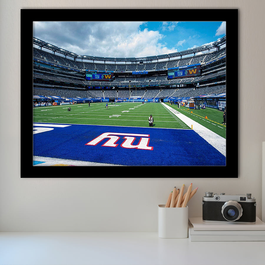New York Giants Wall Art Metlife Stadium Art Prints,Sport Stadium Art Prints, Fan Gift, Wall Decor