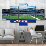 New York Giants Wall Art Metlife Stadium Canvas Prints,Multi Panels,Sport Stadium Art Prints, Fan Gift