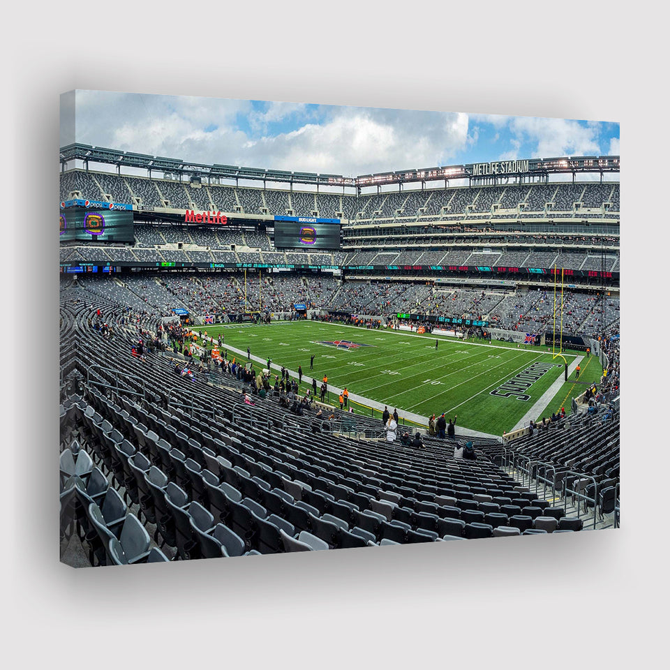 New York Guardians Wall Art MetLife Stadium Canvas Prints,Sport Stadium Art Prints, Fan Gift, Wall Decor