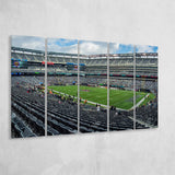 New York Guardians Wall Art MetLife Stadium Canvas Prints,Multi Panels B,Sport Stadium Art Prints, Fan Gift