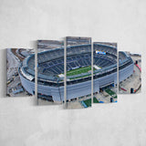 New York Jets Wall Art New York Giants,Multi Panels,Sport Stadium Art Prints, Fan Gift