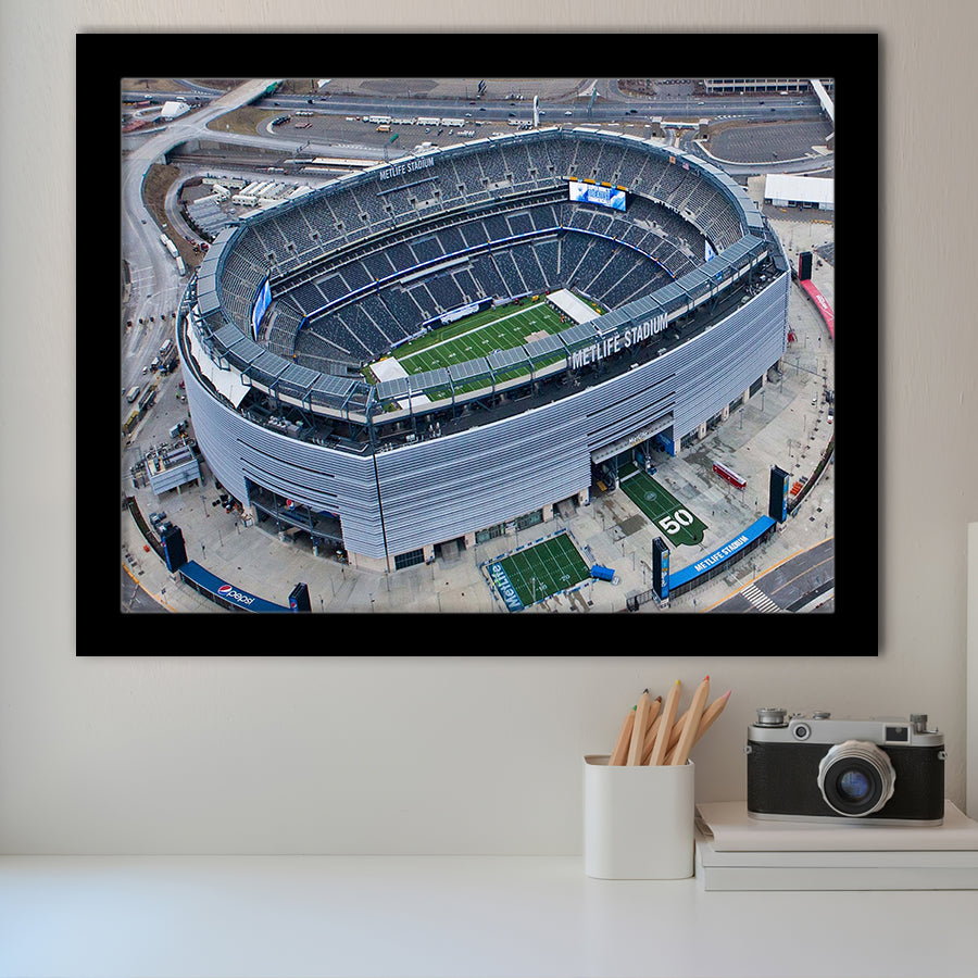 New York Jets Wall Art New York Giants,Sport Stadium Art Prints, Fan Gift, Wall Decor