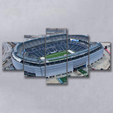 New York Jets Wall Art New York Giants,Multi Panels,Sport Stadium Art Prints, Fan Gift