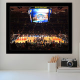 New York Knicks Stadium Art Prints Madison Square Garden Wall,Sport Stadium Art Prints, Fan Gift, Wall Decor