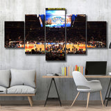 New York Knicks Stadium Canvas Prints Madison Square Garden Wall,Multi Panels,Sport Stadium Art Prints, Fan Gift