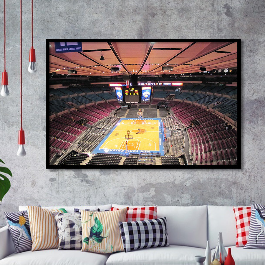 New York Knicks Wall Art Madison Square Garden,Sport Stadium Art Prints, Fan Gift, Wall Decor