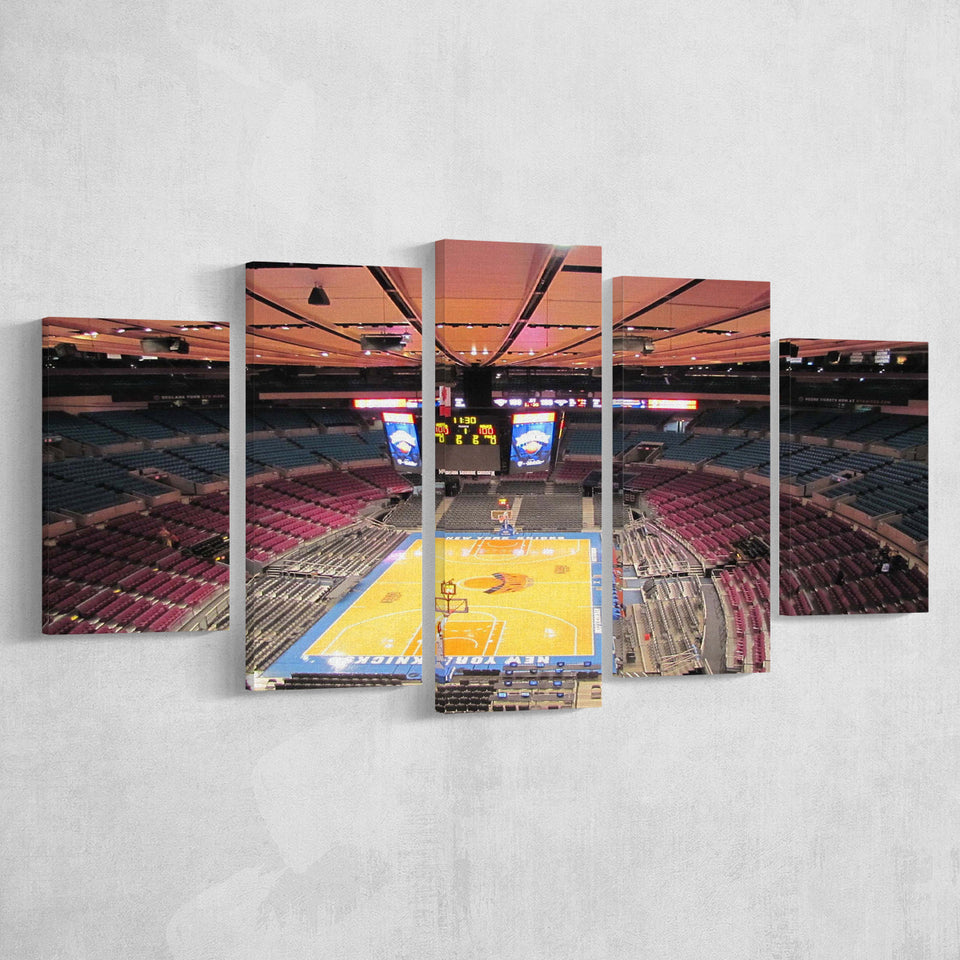 New York Knicks Wall Art Madison Square Garden,Multi Panels,Sport Stadium Art Prints, Fan Gift