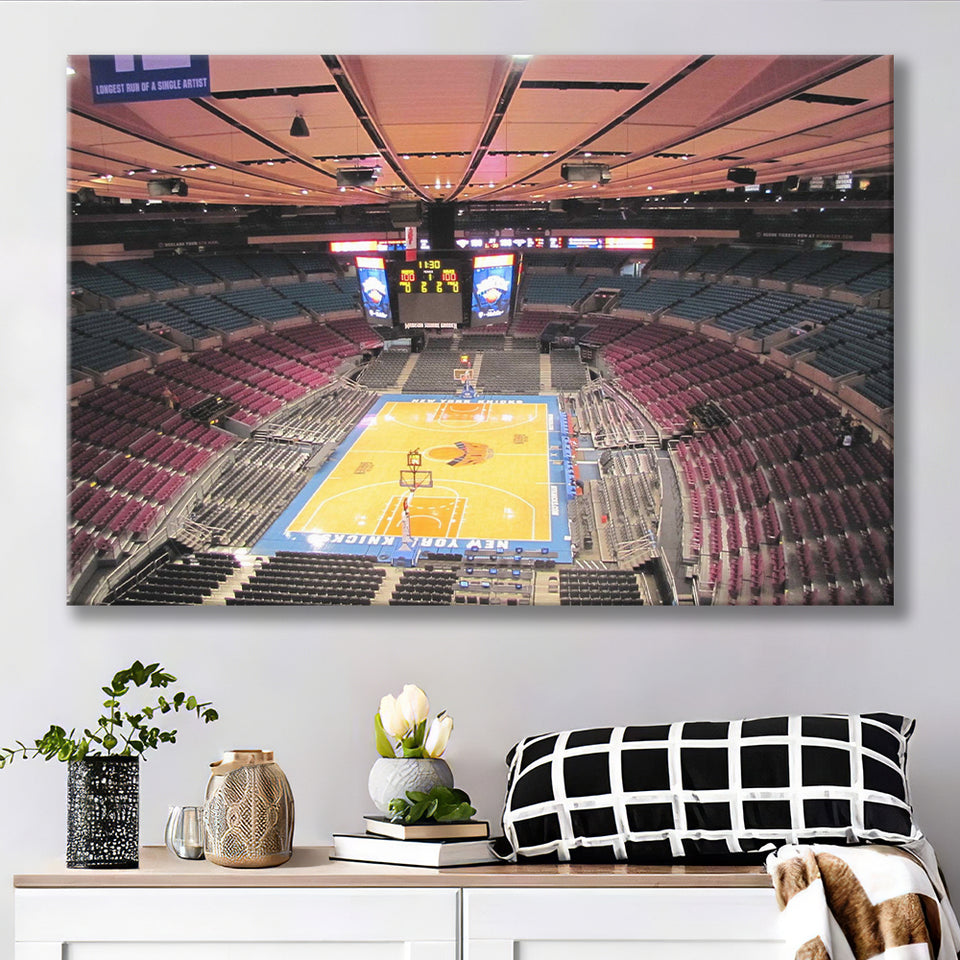 New York Knicks Wall Art Madison Square Garden,Sport Stadium Art Prints, Fan Gift, Wall Decor