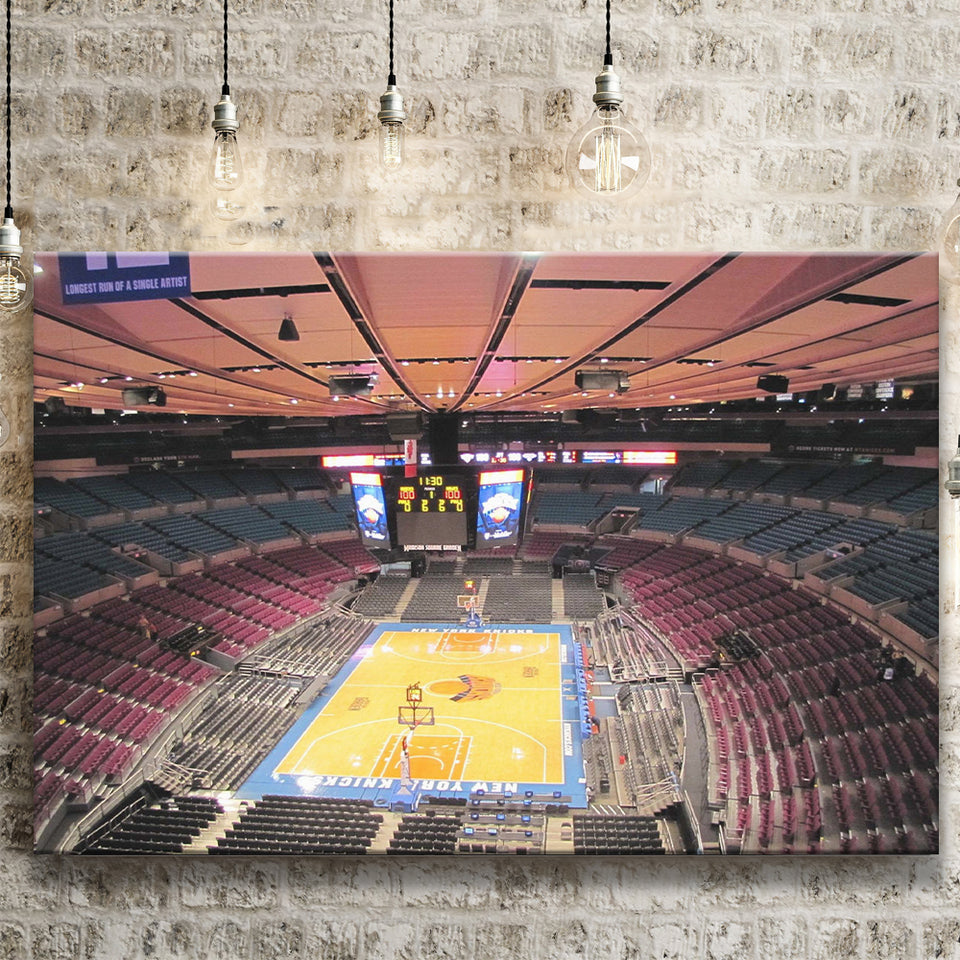 New York Knicks Wall Art Madison Square Garden,Sport Stadium Art Prints, Fan Gift, Wall Decor
