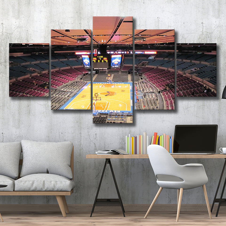 New York Knicks Wall Art Madison Square Garden,Multi Panels,Sport Stadium Art Prints, Fan Gift