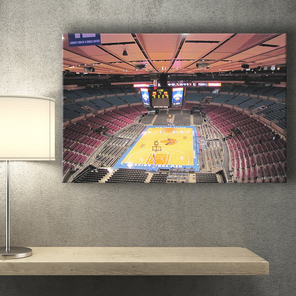 New York Knicks Wall Art Madison Square Garden,Sport Stadium Art Prints, Fan Gift, Wall Decor