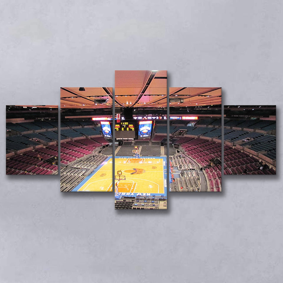 New York Knicks Wall Art Madison Square Garden,Multi Panels,Sport Stadium Art Prints, Fan Gift