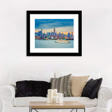 New York Manhattan Midtown Manhattan And Empire State Building Wall Art Print - Framed Art, Framed Prints, Painting Print