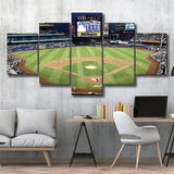 New York Mets Wall Art Citi Field Stadium Canvas Prints,Multi Panels,Sport Stadium Art Prints, Fan Gift