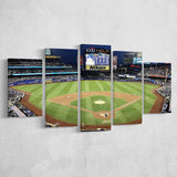 New York Mets Wall Art Citi Field Stadium Canvas Prints,Multi Panels,Sport Stadium Art Prints, Fan Gift