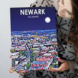 Newark Art V1 ,City Art Print, Large Canvas, Canvas Print Wall Art Home Decor