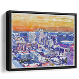 New York City Watercolor New York City, Sport Art Prints Fan Gift, Framed Canvas Prints Wall Art Decor