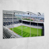 Newcastle United Stadium Canvas Prints St James Park Wall Art,Multi Panels B,Sport Stadium Art Prints, Fan Gift
