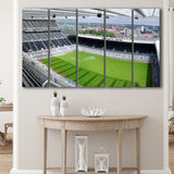 Newcastle United Stadium Canvas Prints St James Park Wall Art,Multi Panels B,Sport Stadium Art Prints, Fan Gift