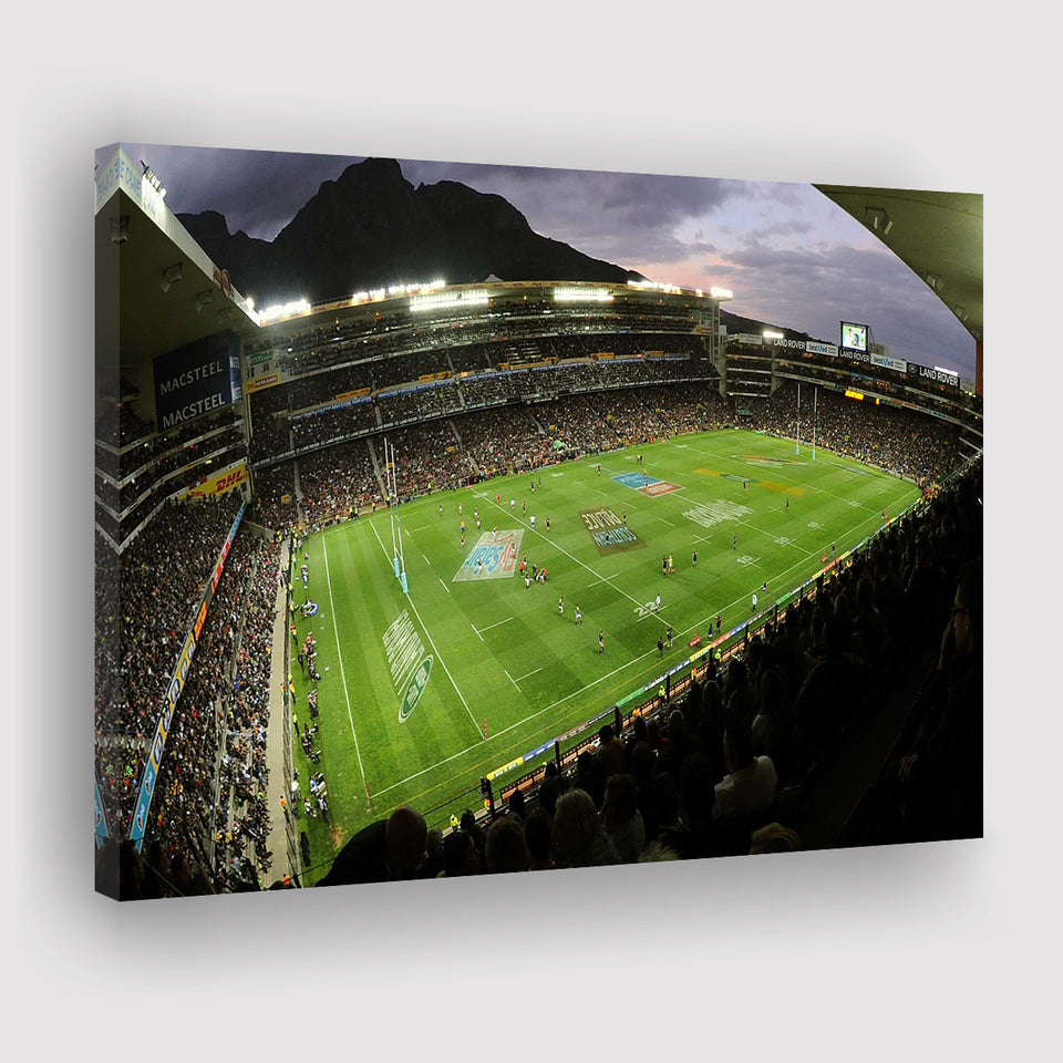 Newlands Rugby Stadium, Stadium Canvas, Sport Art, Gift for him, Fan Gift, Canvas Prints Wall Art Decor