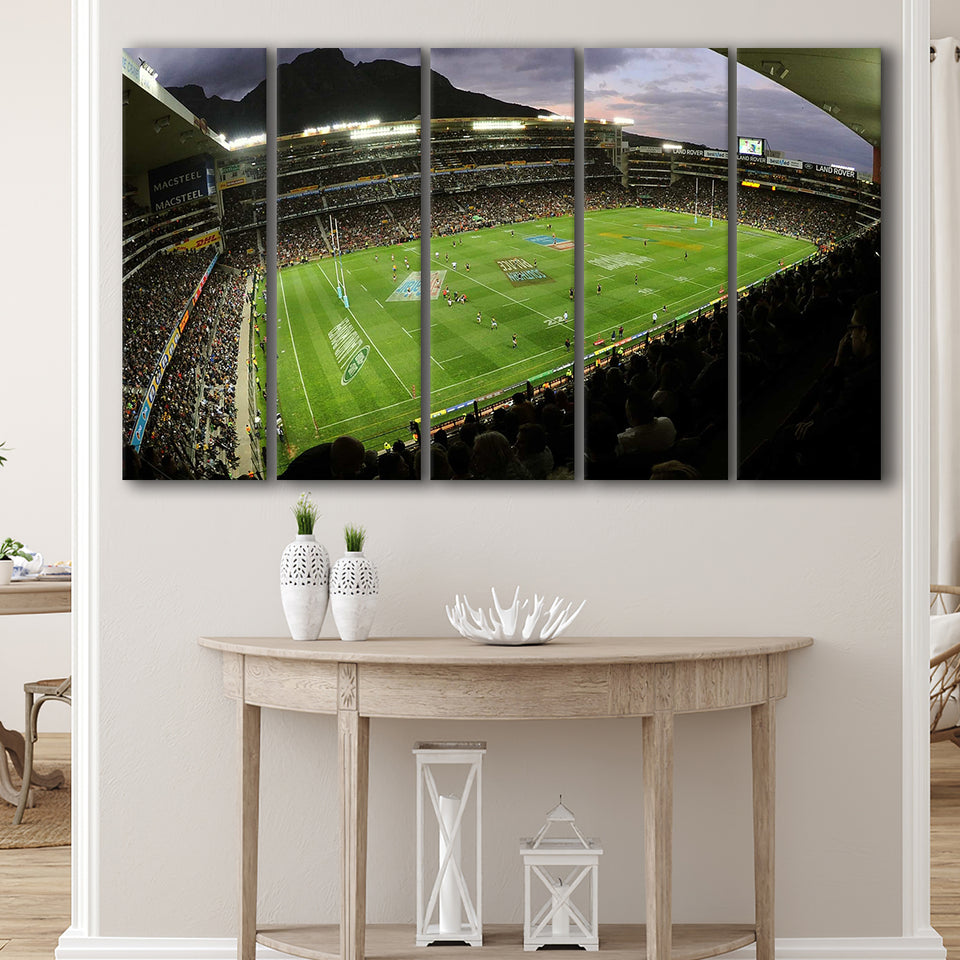 Newlands Rugby Stadium, Stadium Canvas, Sport Art, Gift for him, Multi Panels B, Canvas Prints Wall Art Decor