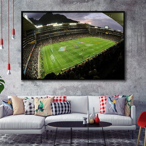Newlands Rugby Stadium, Stadium Canvas, Sport Art, Gift for him, Framed Canvas Prints Wall Art Decor, Framed Picture