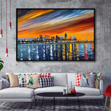 Newark Watercolor Newark New Jersey, Sport Art Prints Fan Gift, Framed Canvas Prints Wall Art Decor