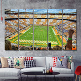 Neyland Stadium 5 Pieces B Canvas Prints Wall Art - Painting Canvas, Multi Panel, Wall Decor, Canvas Art