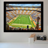 Neyland Stadium Framed Art Prints Wall Decor - Painting Prints, Wall Art, Framed Picture, Black Frame