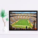 Neyland Stadium Framed Art Prints Wall Decor - Painting Prints, Wall Art, Framed Picture, Black Frame