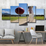 Nice Game Cricket, Stadium Canvas, Sport Art, Large Canvas, Multi Panels, Canvas Prints Wall Art Decor