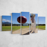Nice Game Cricket, Stadium Canvas, Sport Art, Large Canvas, Multi Panels, Canvas Prints Wall Art Decor