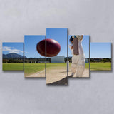 Nice Game Cricket, Stadium Canvas, Sport Art, Large Canvas, Multi Panels, Canvas Prints Wall Art Decor