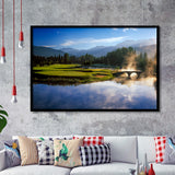 Nicklaus North Golf Club Hole 03 & 12, Whistler, Bc Canada, Golf Sport Print, Golf Lover, Framed Art Prints Home Decor