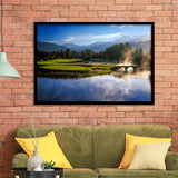 Nicklaus North Golf Club Hole 03 & 12, Whistler, Bc Canada, Golf Sport Print, Golf Lover, Framed Art Prints Home Decor