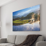 Nicklaus North Golf Club Hole 03 & 12, Whistler, Bc Canada, Golf Art Print, Golf Lover, Canvas Prints Wall Art Decor