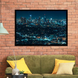 Night City Framed Art Prints Wall Art Decor, Framed Picture, Home Decor