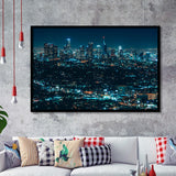 Night City Framed Art Prints Wall Art Decor, Framed Picture, Home Decor